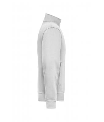 Unisexe Sweat veste de travail Blanc 8291