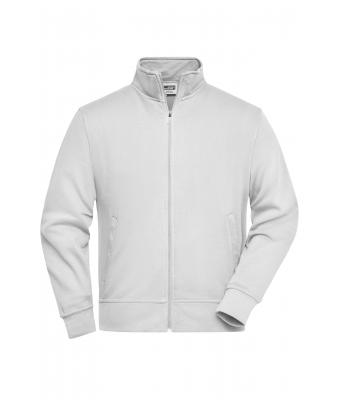Unisexe Sweat veste de travail Blanc 8291