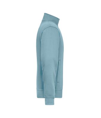 Unisexe Sweat veste de travail Bleu-acier 8291