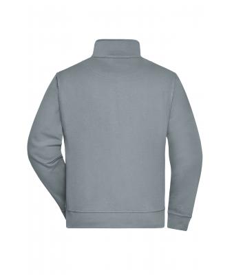 Unisexe Sweat veste de travail Gris-foncé 8291
