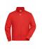 Unisexe Sweat veste de travail Rouge 8291