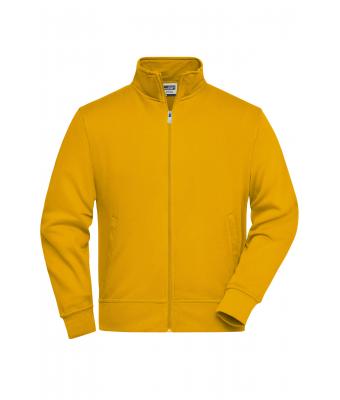 Unisexe Sweat veste de travail Jaune-d'or 8291