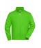 Unisexe Sweat veste de travail Vert-citron 8291