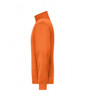 Unisexe Sweat veste de travail Orange 8291