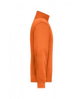 Unisexe Sweat veste de travail Orange 8291