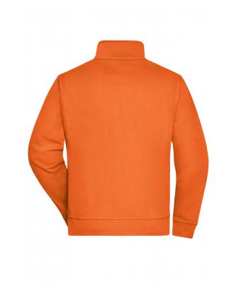 Unisexe Sweat veste de travail Orange 8291