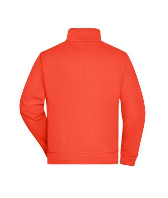 Unisexe Sweat veste de travail Orange-épicé 8291