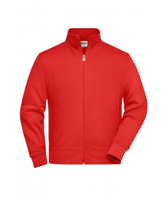 Unisexe Sweat veste de travail Rouge 8291