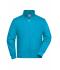 Unisexe Sweat veste de travail Turquoise 8291