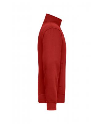 Unisexe Sweat veste de travail Vin 8291