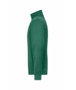 Unisexe Sweat veste de travail Vert-foncé 8291