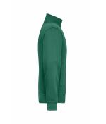 Unisexe Sweat veste de travail Vert-foncé 8291