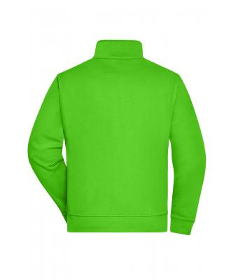 Unisexe Sweat veste de travail Vert-citron 8291