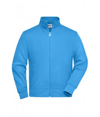 Unisex Workwear Sweat Jacket Aqua 8291