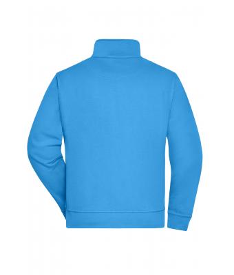 Unisex Workwear Sweat Jacket Aqua 8291