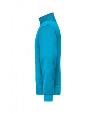 Unisex Workwear Sweat Jacket Turquoise 8291