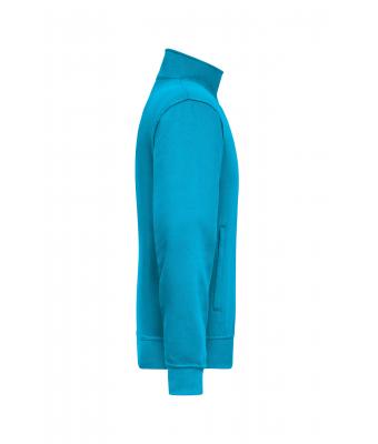 Unisex Workwear Sweat Jacket Turquoise 8291