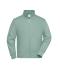 Unisex Workwear Sweat Jacket Foggy-green 8291