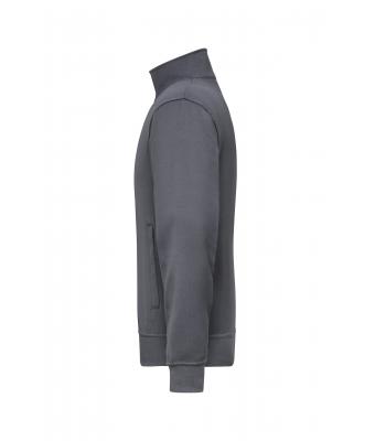 Unisex Workwear Sweat Jacket Carbon 8291
