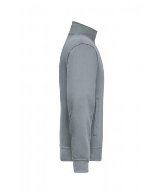 Unisex Workwear Sweat Jacket Dark-grey 8291