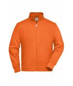 Unisex Workwear Sweat Jacket Orange 8291