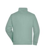 Unisex Workwear Sweat Jacket Foggy-green 8291