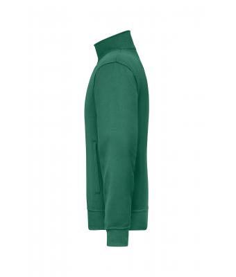 Unisex Workwear Sweat Jacket Donkergroen 8291