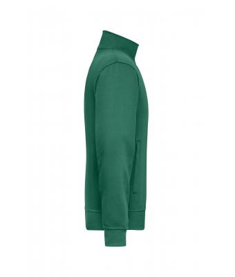 Unisex Workwear Sweat Jacket Dark-green 8291