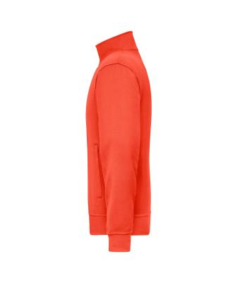 Unisex Workwear Sweat Jacket Spicy-orange 8291