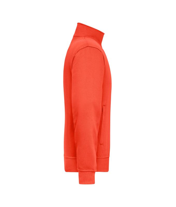 Unisex Workwear Sweat Jacket Spicy-orange 8291