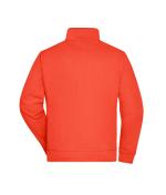 Unisex Workwear Sweat Jacket Spicy-orange 8291