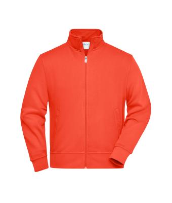 Unisex Workwear Sweat Jacket Spicy-orange 8291