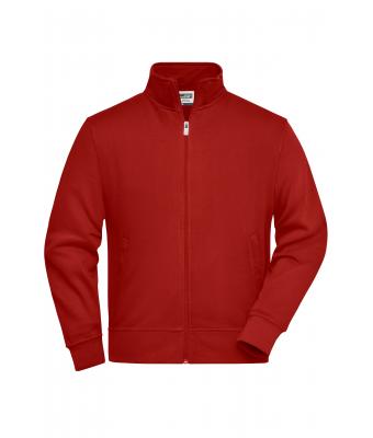 Unisex Workwear Sweat Jacket Wijnrood 8291