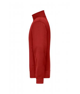 Unisex Workwear Sweat Jacket Wine 8291