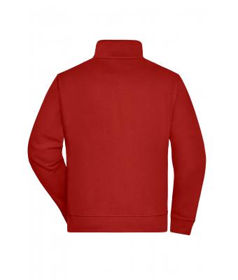 Unisex Workwear Sweat Jacket Wine 8291