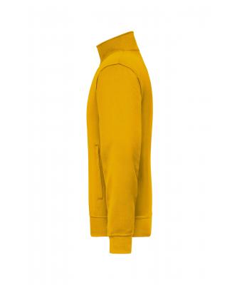 Unisex Workwear Sweat Jacket Gold-yellow 8291