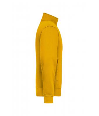 Unisex Workwear Sweat Jacket Gold-yellow 8291
