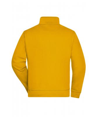 Unisex Workwear Sweat Jacket Gold-yellow 8291