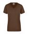 Damen Ladies' Workwear T-Shirt Brown 8310