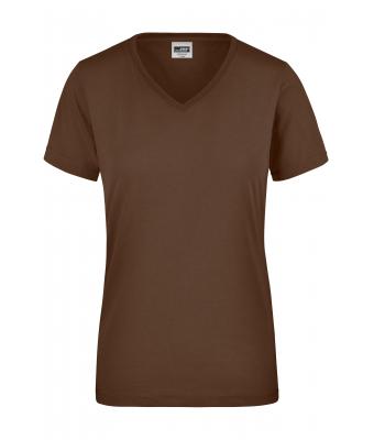 Dames Ladies' Workwear T-Shirt Bruin 8310