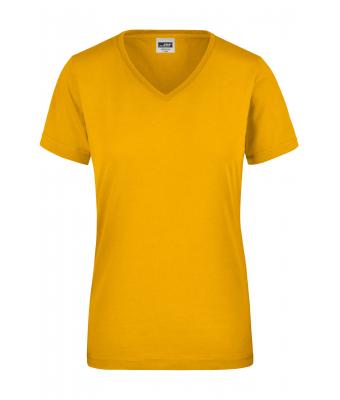 Damen Ladies' Workwear T-Shirt Gold-yellow 8310