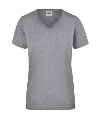 Damen Ladies' Workwear T-Shirt Grey-heather 8310