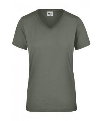 Dames Ladies' Workwear T-Shirt Donkergrijs 8310