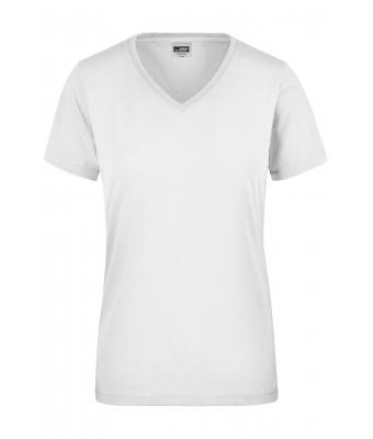 Femme T-shirt de travail femme Blanc 8310