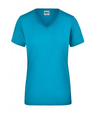 Femme T-shirt de travail femme Turquoise 8310