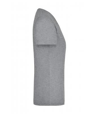 Femme T-shirt de travail femme Gris-chiné 8310