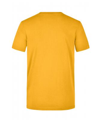 Homme T-shirt de travail homme Jaune-d'or 8311