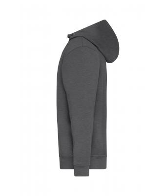 Unisex BIO Workwear Half-Zip Hoody   OCS Blended & RCS Dark-melange 10447