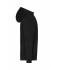 Unisex BIO Workwear-Half Zip Hoody Black 10447