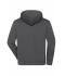 Unisex BIO Workwear-Half Zip Hoody Dark-melange 10447